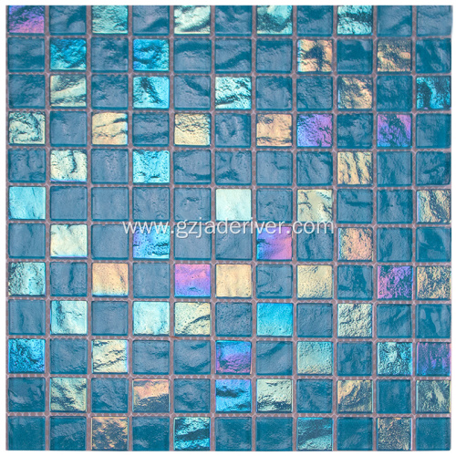 Blue Crystal Glass Gwimming Pool Mosaic Stone